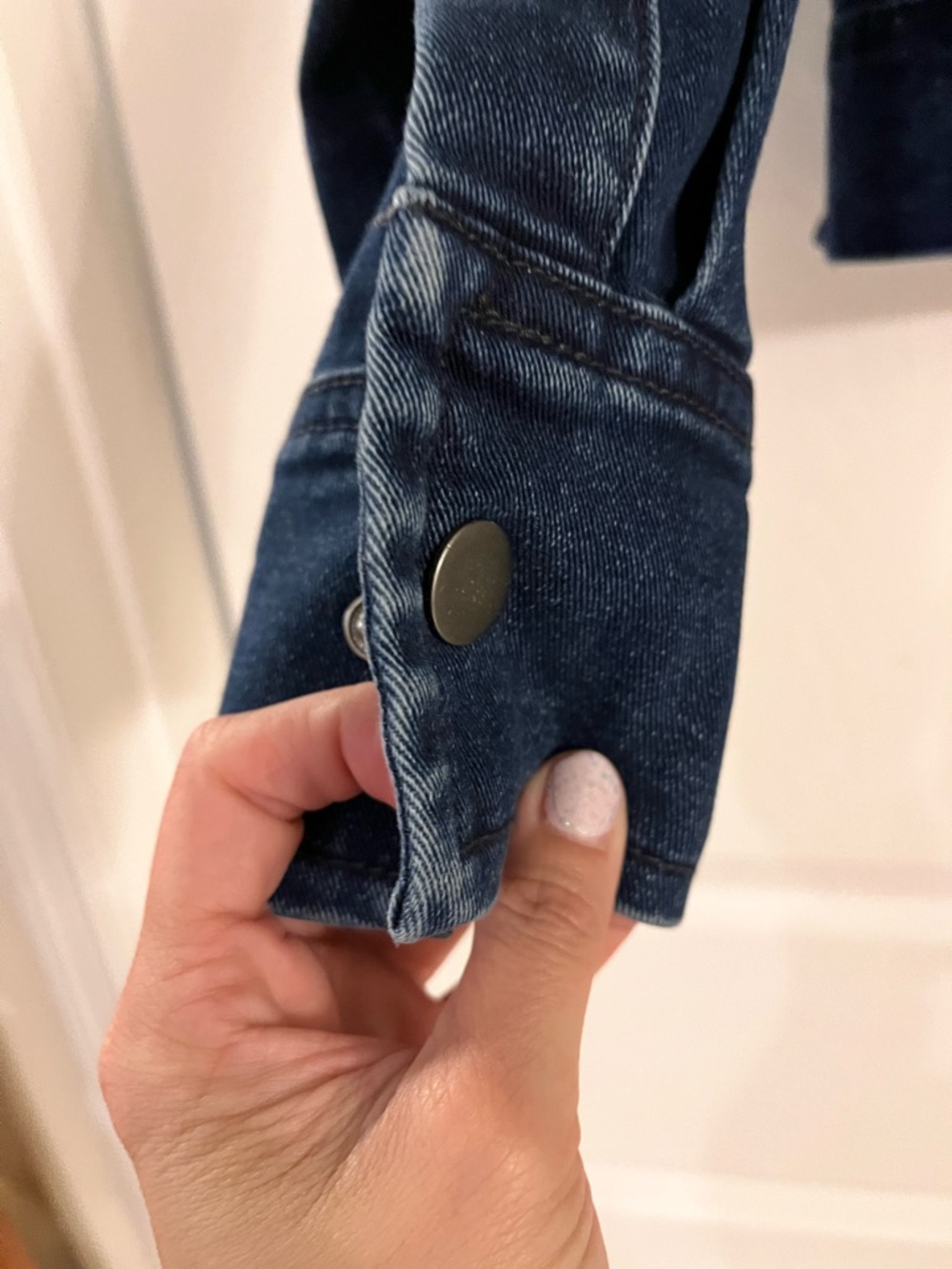 Kut from the Kloth Dark Indigo Denim Jacket - Picture 4 of 7